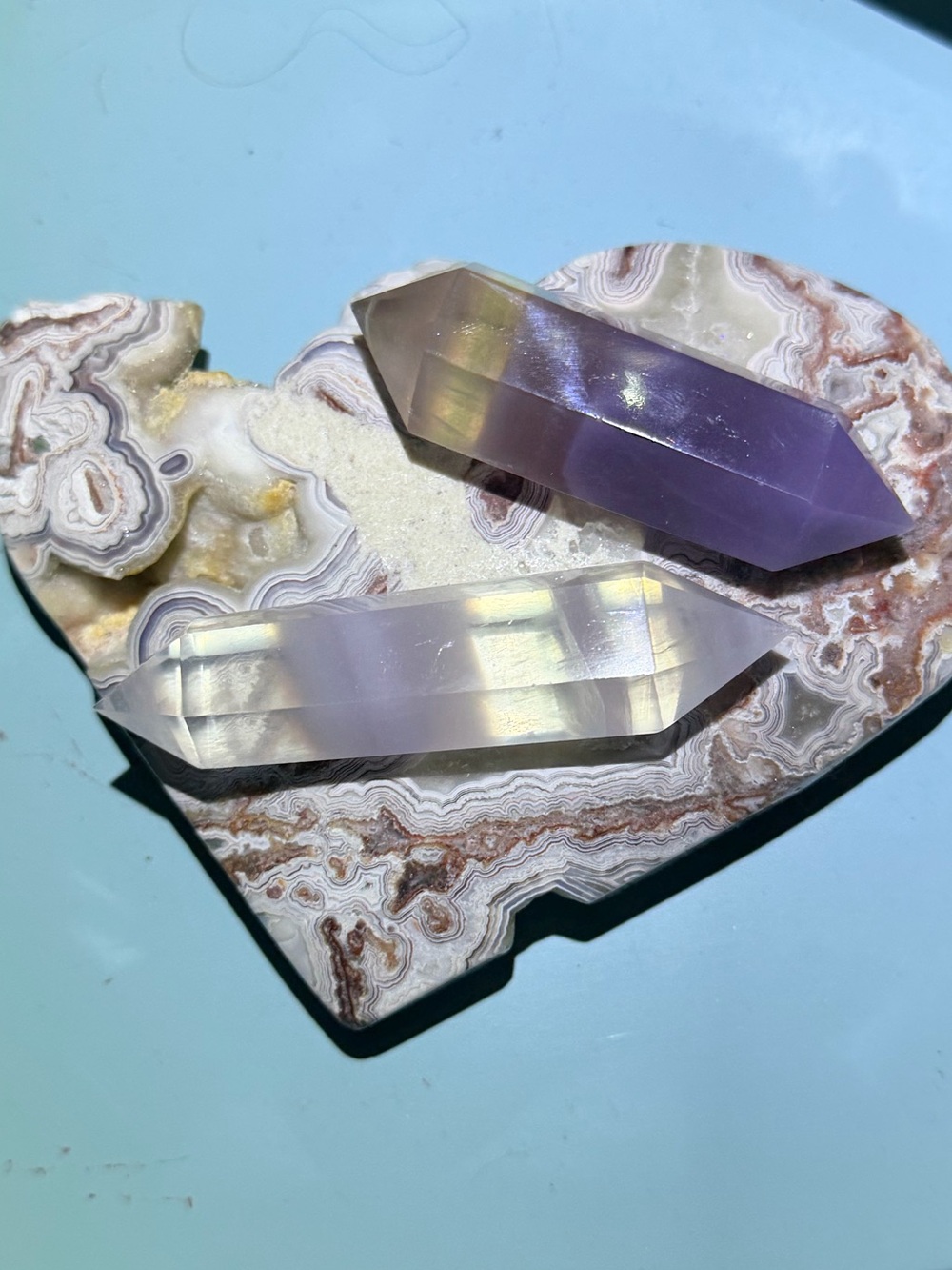 3+ Inch Yttrium Fluorite DT